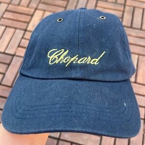 Chopard Watch Hat Watches Since 1860 Embroidered Strapback Promo Dad Cap EUC